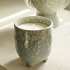 Glazed Ceramic Filled Candles - Lavender Mint