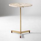 Hennings Marble Side Table (16")