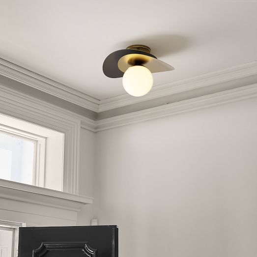Olivia Flush Mount (9.5") by West Elm