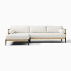 Ventura Aluminum Outdoor 2-Piece Chaise Sectional (102")