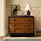 Pierce &amp; Ward 3-Drawer Lacquer Grand Nightstand (32")
