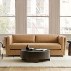 Thea Leather Sofa (77"&ndash;97")