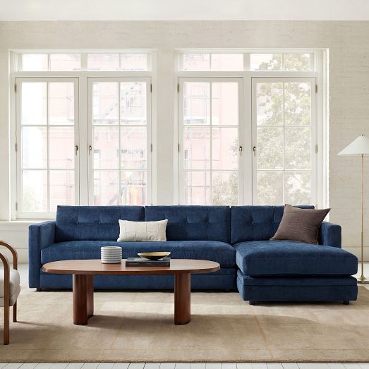 Wyatt 2-Piece Chaise Sectional (106") by West Elm