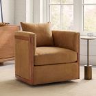 Rowan Leather Swivel Chair