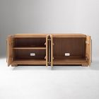 Ava Cerused Media Console (83")