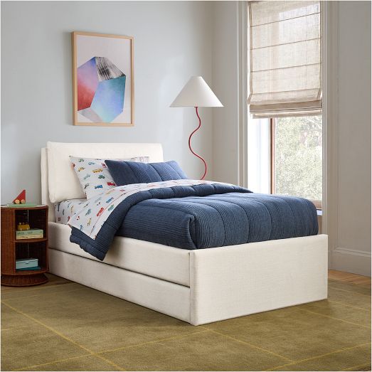 Kai Upholstered Bed with Trundle by West Elm