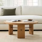 Etta Wood &amp; Metal Coffee Table (36")