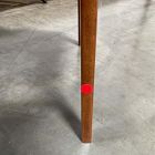 Open Box: Baltimore Dining Chair - Basket Slub Midnight, Cool Walnut