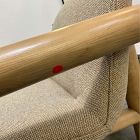 Open Box: Benson Chair - Performance Marled Basketweave Camel, Blonde
