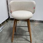 Open Box: Devon Counter Stool (26") - Twill Sand, Toasted Oak