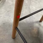 Open Box: Devon Counter Stool (26") - Twill Sand, Toasted Oak