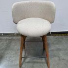 Open Box: Devon Counter Stool (26") - Twill Sand, Toasted Oak