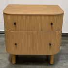 Open Box: Ellington Nightstand (24") - Blonde, Dark Bronze
