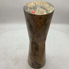 Open Box: Gideon Drink Table (7") - Faux Marble Beige