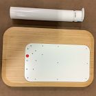 Open Box: Humanscale® Float Micro - Bamboo, Cloud White