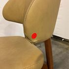 Open Box: Hyde Dining Chair - Ludlow Leather Cumin, Cool Walnut