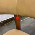 Open Box: Hyde Dining Chair - Ludlow Leather Cumin, Cool Walnut