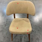 Open Box: Hyde Leather Dining Chair - Ludlow Leather Sand, Cool Walnut