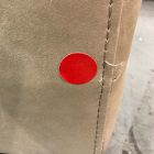 Open Box: Imogene Leather Swivel Chair - Ludlow Leather Sand, Dark Walnut