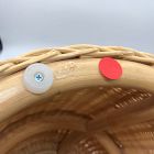 Open Box: Joseph Altuzarra Woven Side Table (14") - Natural