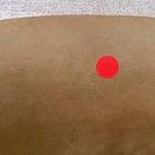 Open Box: Marcus Samuelsson Leather Dining Chair - Ludlow Leather Sesame, Blonde