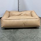 Open Box: Modern Lounger Sofa - Vegan Leather Cream