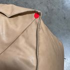 Open Box: Modern Lounger Sofa - Vegan Leather Cream