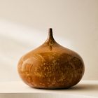 Open Box: Onda Ceramic Vase (10") - Ochre