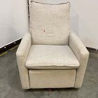 Open Box: Paxton Swivel Glider and Recliner (33") - Performance Coastal Linen Dove