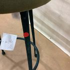 Open Box: Pierce &amp; Ward Counter Stool (26") - Deluxe Velvet Juniper, Dark Verdigris