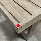 Open Box: Portside Outdoor Dining Bench (88.5") - Weathered Gray