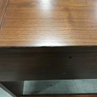 Open Box: Statement Knob Desk (39") - Dark Walnut