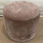 Open Box: Viv Swivel Ottoman - Performance Modern Chenille Rosewood