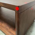Open Box: Calla Solid Wood Coffee Table (48") - Russet Brown
