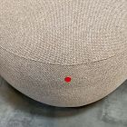 Open Box: Laurent Right Arm Sofa - Performance Marled Basketweave Camel, Cool Walnut