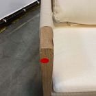 Open Box: Porto Outdoor Swivel Dining Chair - Reef, Alabaster