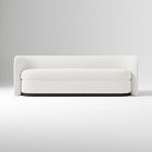 Open Box: Teagan Sleeper Sofa, Queen - Performance Chunky Boucle White