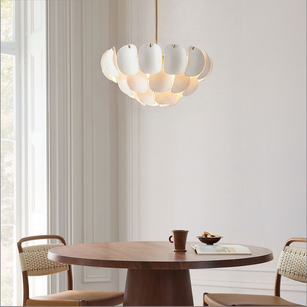 Ricci Porcelain Chandelier (22"-28") by West Elm