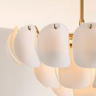 Ricci Porcelain Chandelier (22"&ndash;28")
