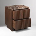 Dashiell Marble Nightstand (22")