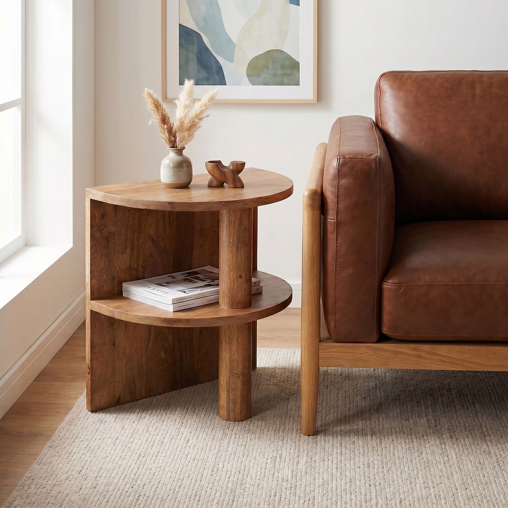 Azra Demi-Lune End Table (20") by West Elm