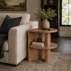 Azra Demi-Lune End Table (20")