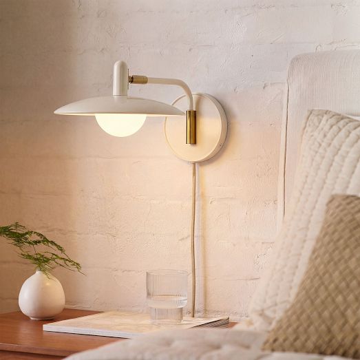 Piero Plug-In Sconce (7") by West Elm