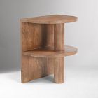 Azra Demi-Lune End Table (20")