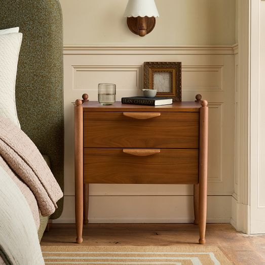 Pierce & Ward Ball Foot Nightstand (24") by West Elm