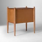 Pierce &amp; Ward Ball Foot Nightstand (24")