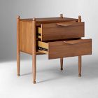 Pierce &amp; Ward Ball Foot Nightstand (24")