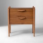 Pierce &amp; Ward Ball Foot Nightstand (24")