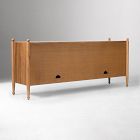 Pierce &amp; Ward Ball Foot Wood Media Console (70")
