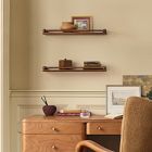 Pierce &amp; Ward Floating Wood Shelf (23")